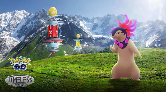 Hisuian Typhlosion from Pokémon GO.